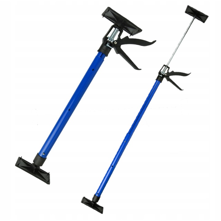 Set 2 Suporturi Telescopice pentru Montaj Placi Gips-carton, Inaltime 50-115cm, Dimensiune 12,8x8cm
