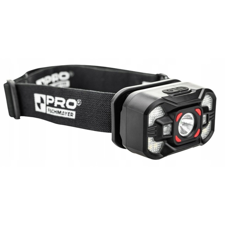 LED fejlámpa 120LM Li-Ion akkumulátorral, PRO