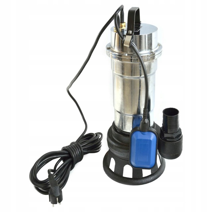 Merülő szennyvízszivattyú darálóval, 550W, 17.000 l/óra, 2", 8m