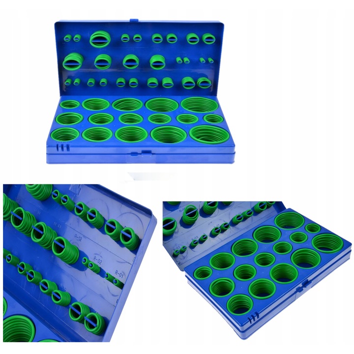 GARNITURI DE ETANSARE AER CONDITIONAT SET PROFESIONAL 419 buc VERDE ORGANIZATOR