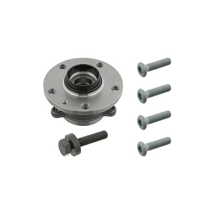 Set rulmenti roata Febi Bilstein 27317, 4 gauri, 84,5mm latime, 27,5mm diametru interior, 136mm diametru exterior, 112mm diametru roata, 5kg