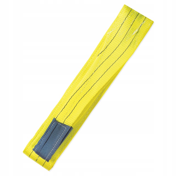Chingi textile dublu stratificate GMP, 3t, 4m, 90mm, galben