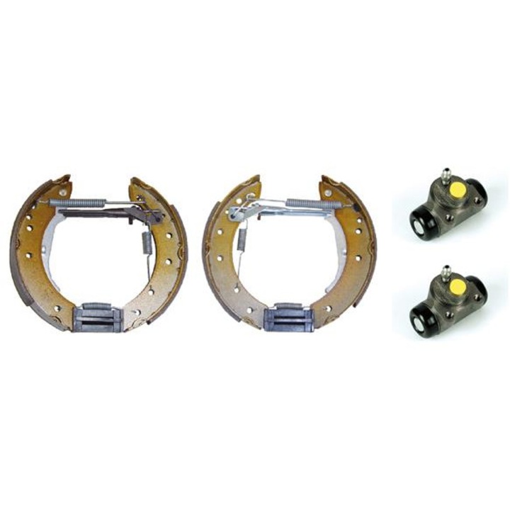 Brembo K 68 065 fékpofa készlet, Dacia Logan, 17,46x38x203mm
