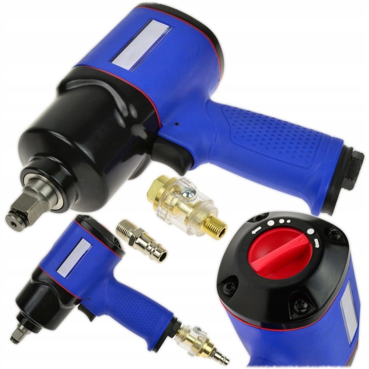 Ütvecsavarozó 1/2" 1550 Nm, olajjal, 3 fokozatú beállítás, 8500 ford./perc