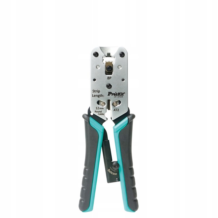 Cleste pentru sertizat RJ-45, Proskit, 16x5x2cm, otel inoxidabil, 0,09kg