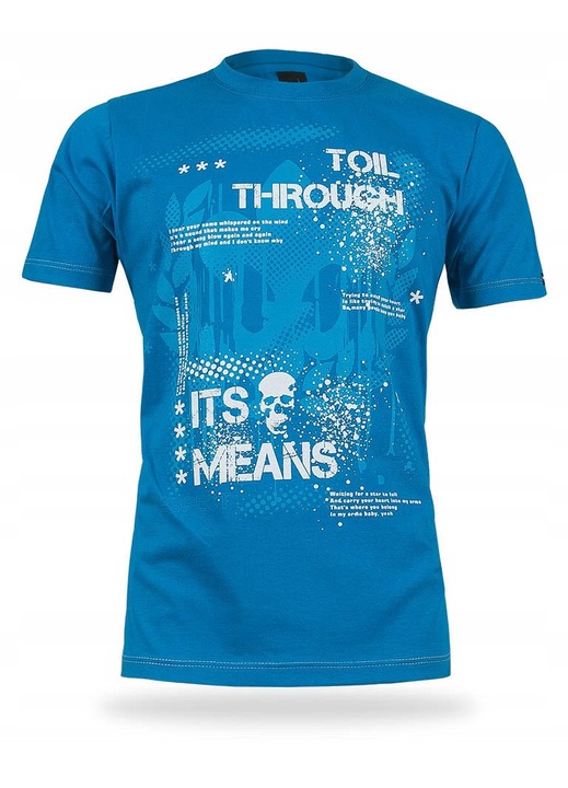 Tricou barbati, albastru, fabricat din material de calitate, 3XL INTL