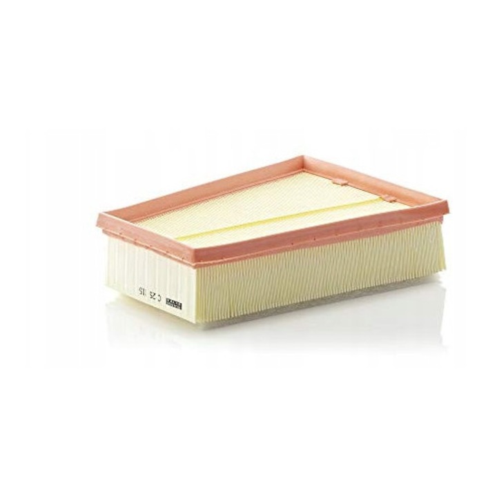 Mann-Filter C25115 légszűrő, méretei 165x165x50mm