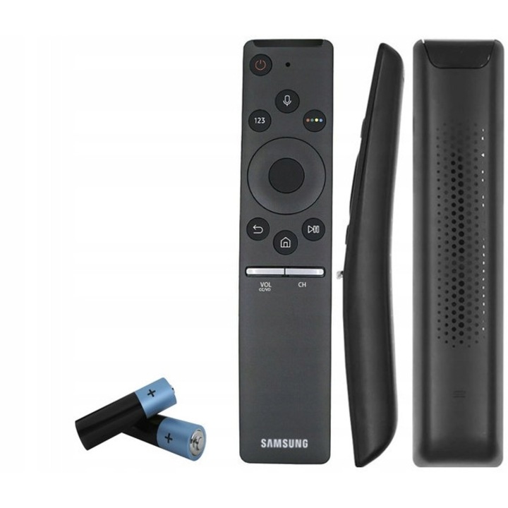 Samsung TV távirányító, 2 elemmel, ergonomikus kialakítás, fekete szín