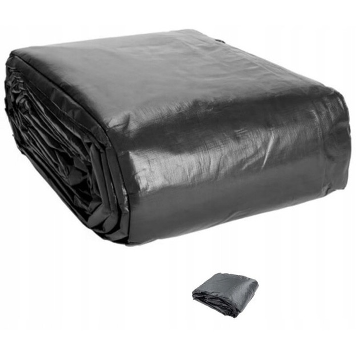 Bestway medencevédő takaró, 244x61 cm, strapabíró anyag, hőszigetelés, fekete