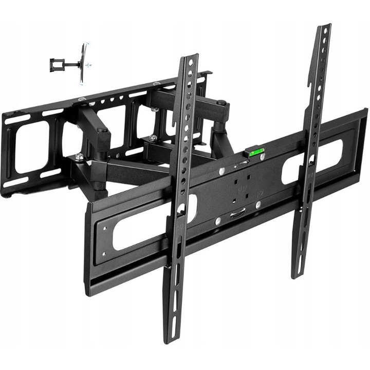 Forgatható TV tartó 65 inch, állítható, max 50 kg, faltól való távolság 10,5-54,5 cm, elegáns design