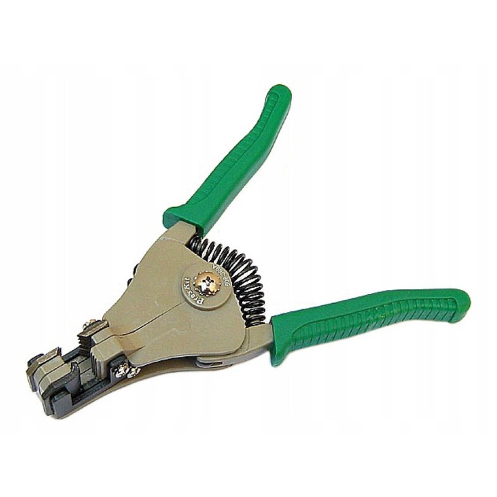 Клещи за оголване на кабели, Pro'sKit, 0.5-2mm, 170x126x29mm, зелени