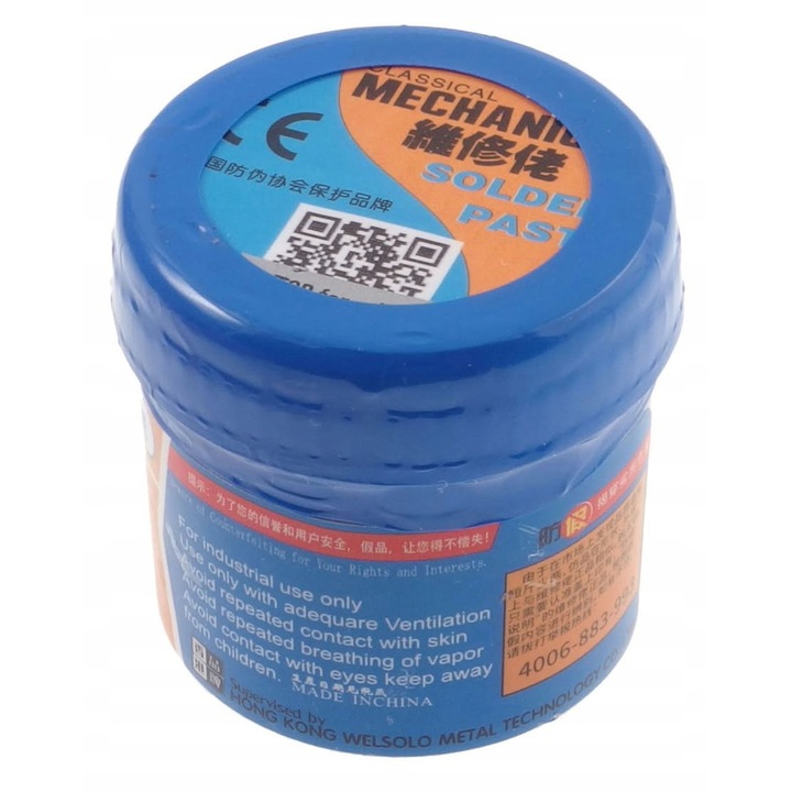 Pasta de lipit XGSP80, 60 g, 183C, Sn63/Pb37, fara spalare