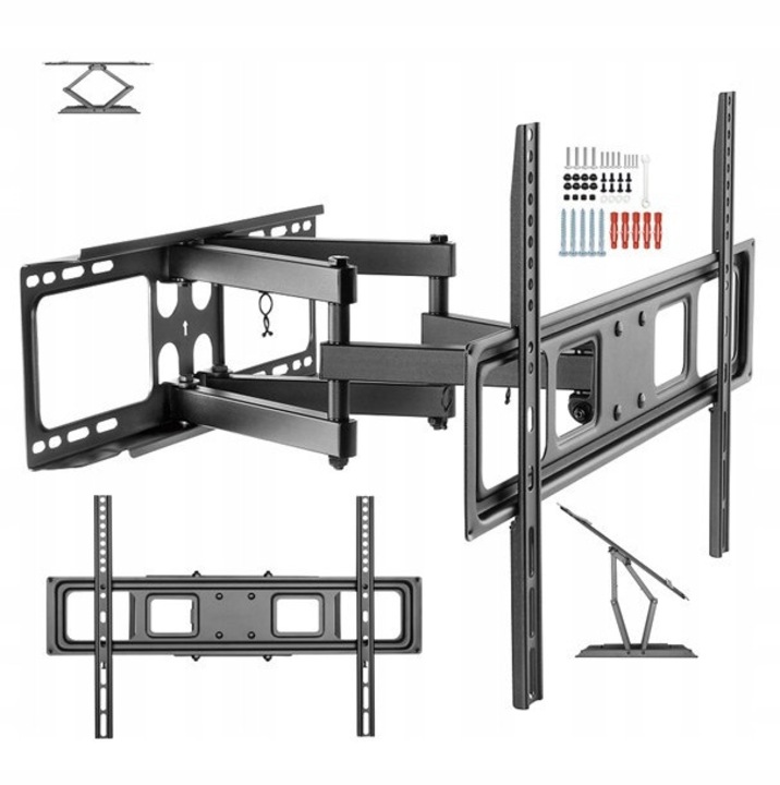 Forgatható TV tartó Sony KD-55XF7596-hez, 6,2-35,7cm, 50kg, dönthető -15/+15, stabil, minőségi kivitel