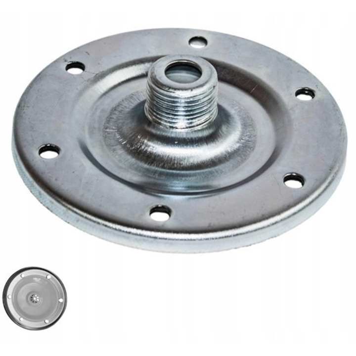 Flansa pentru rezervor hidrofor, 80L, inox, montaj usor, rezistenta la coroziune