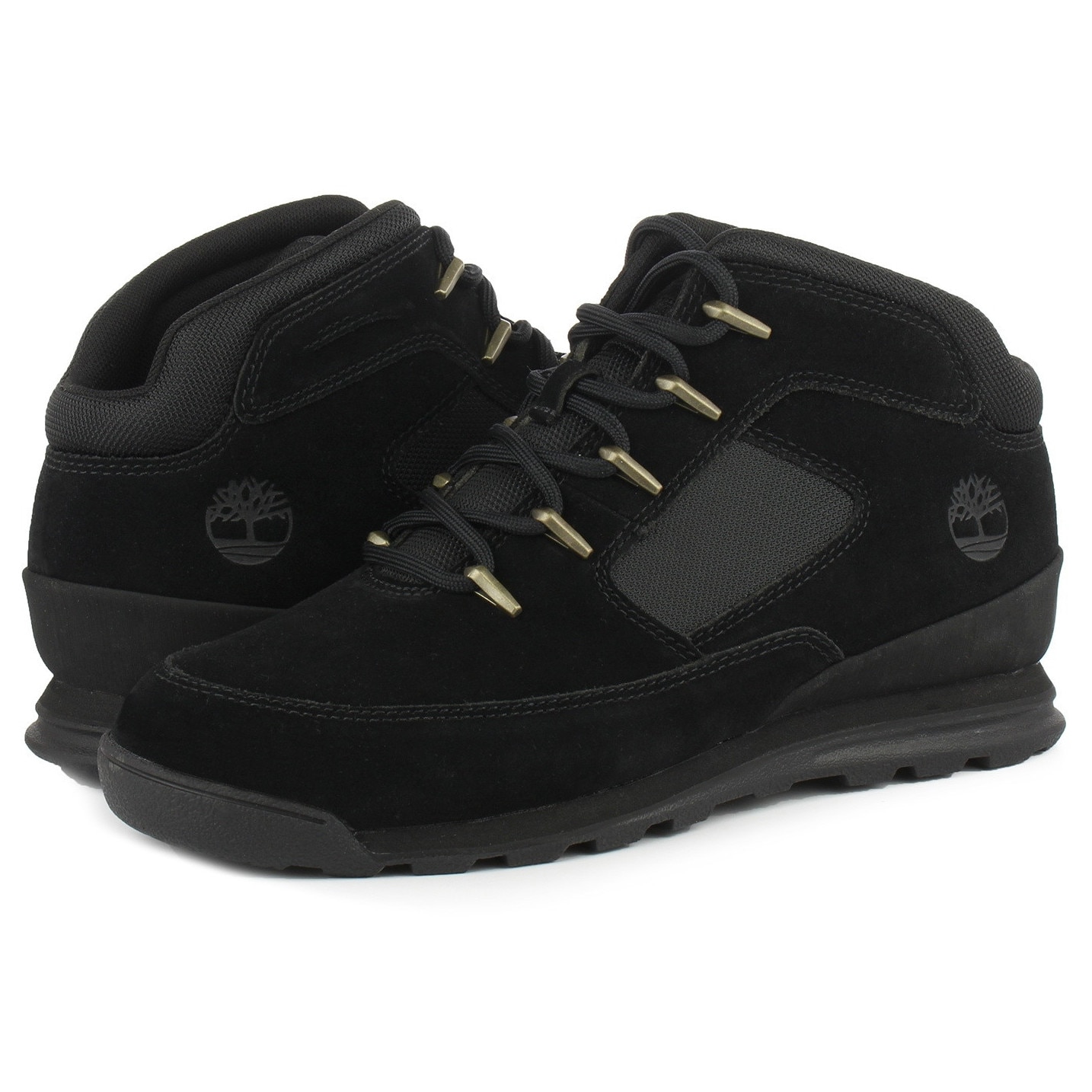 Bocanci barbati Timberland Euro Rock, trekking, negru, piele - eMAG.ro