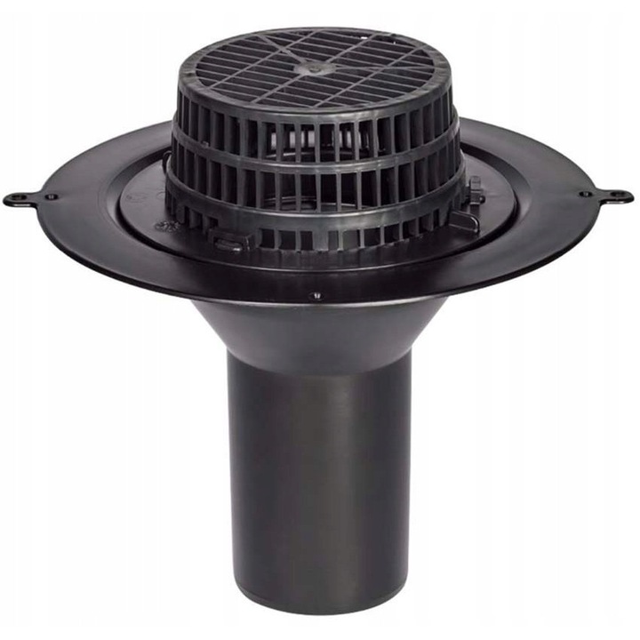 Scurgere de acoperis TOP, 75mm, 300 l/min, montare mecanica, set complet