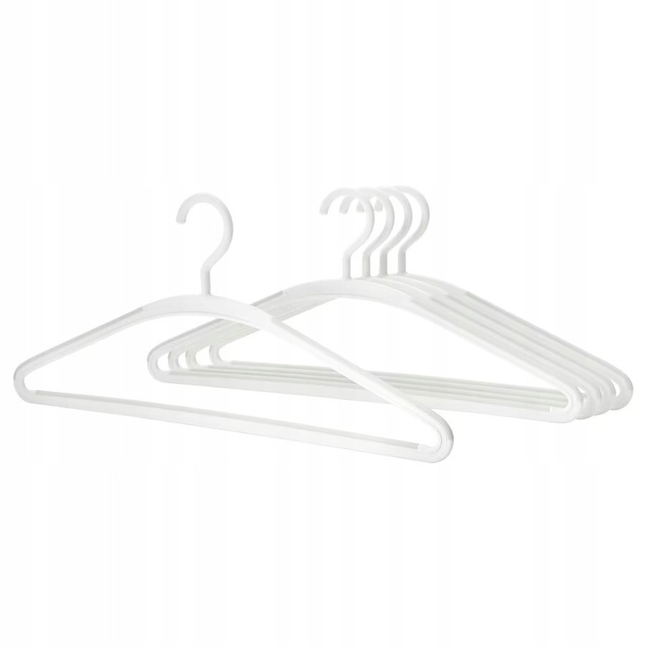 IKEA SKOGSVIKEN ruhafogas, 2 darabos szett, fekete, 2x6cm