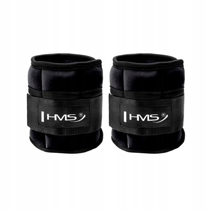 HMS ONK03 fitnesz súlyok, 2x1.5kg-os készlet, neoprén, 34x14cm, állítható