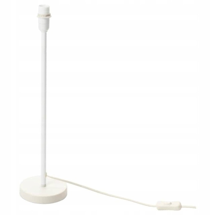 IKEA STRALA lámpatartó, fehér, 48cm, lámpa személyre szabásához