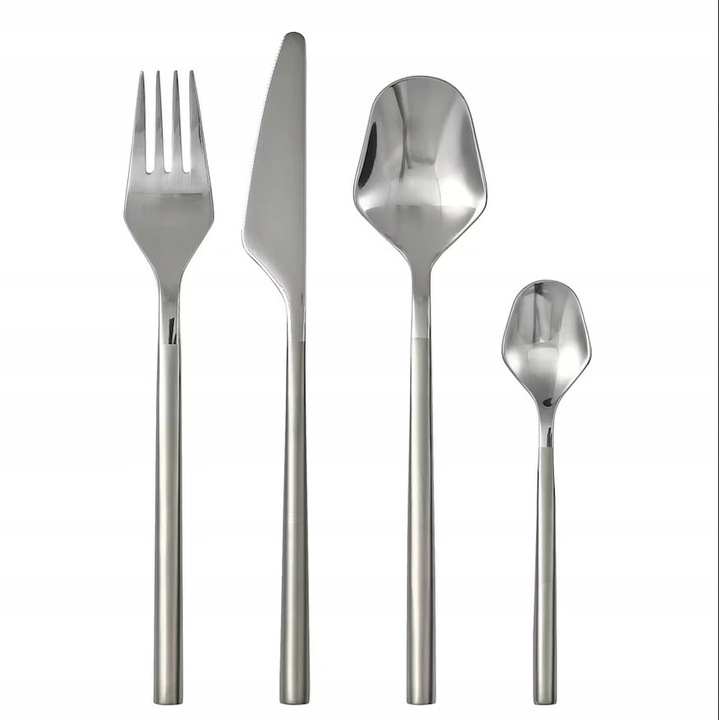 FROJDA evőeszközkészlet, IKEA, 16 részes, rozsdamentes acél, elegáns design, könnyen tisztítható
