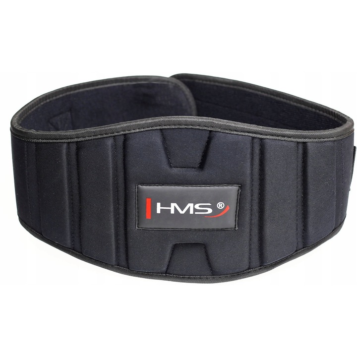 Фитнес колан HMS PA3448 неопрен черен L 1085x180x110mm