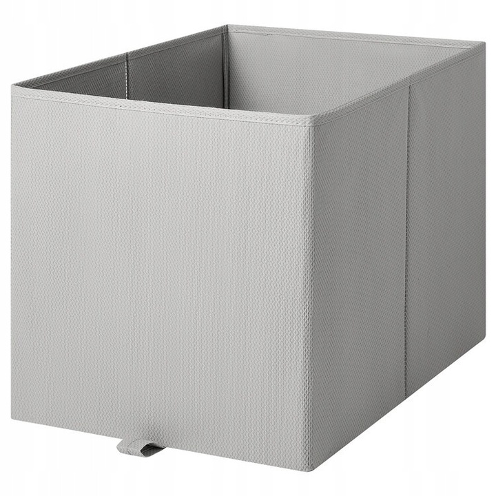 Tárolódobozok, IKEA, KOSINGEN, 2 db-os készlet, világosszürke, 33x38x33 cm