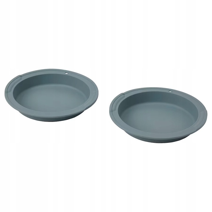 Sütőforma, IKEA, 2 darabos készlet, 18cm, szürke