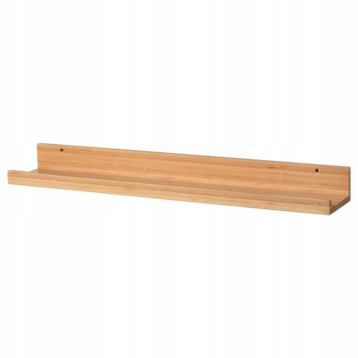 MALERAS képkeret polc, IKEA, bambusz, 55cm, max. 5kg