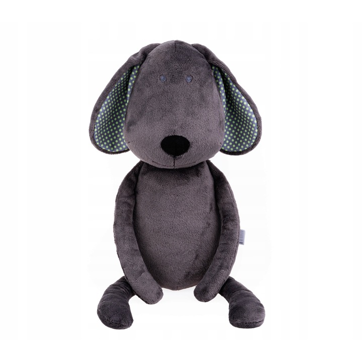 Plüssjáték, Balibazoo, Tulimy kutya, 58cm, sötétszürke, ideális ölelgetéshez