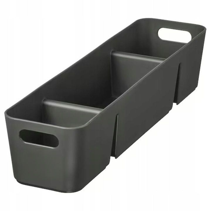 IKEA UPPDATERA Konyhai rendszerező, 50x12x10 cm, polipropilén, 3 kg, fogantyúkkal