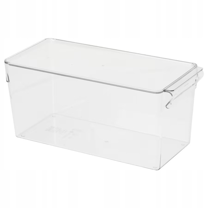 IKEA KLIPPKAKTUS élelmiszertároló doboz, átlátszó, 32x14x15 cm, hűtőszekrény rendszerezéséhez