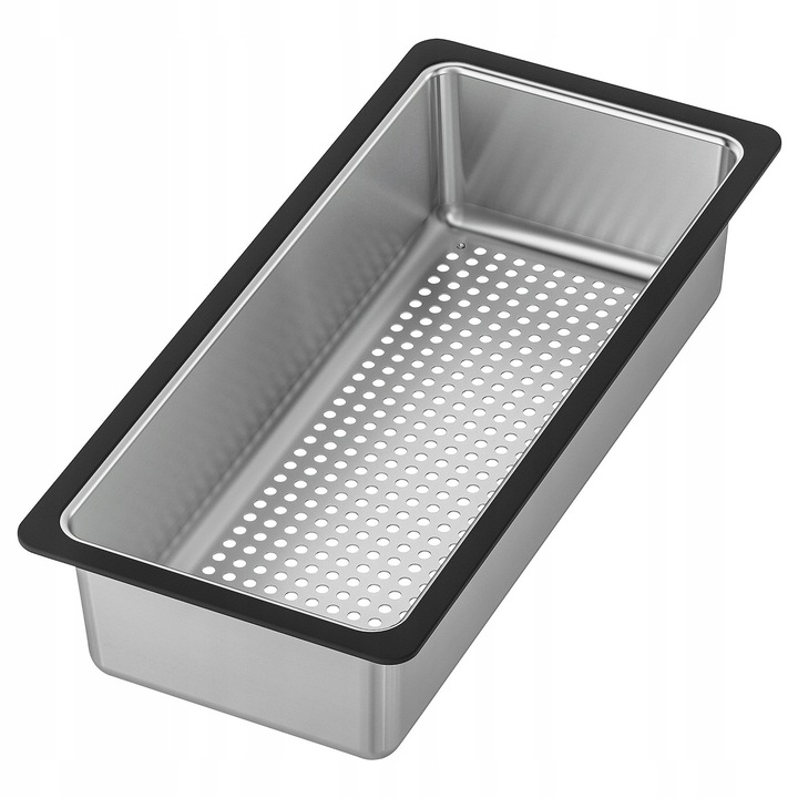 Szűrő, IKEA, NORRSJON, inox, 42x19x9cm
