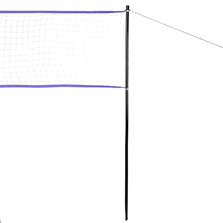 Set badminton Nils, 2 rachete, lotca, plasa 600x60cm, 61cm, 190g