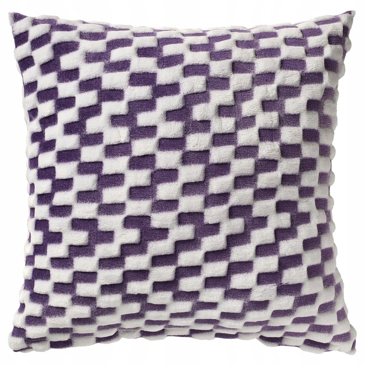 Fata pentru perna BLASKATA violet, 50x50 cm, supermink, pentru copii de la 3 ani