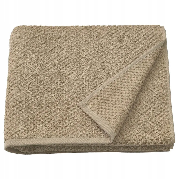 Prosop de baie, GULVIAL, bej, 70x140 cm, 100% bumbac, 500 g/m