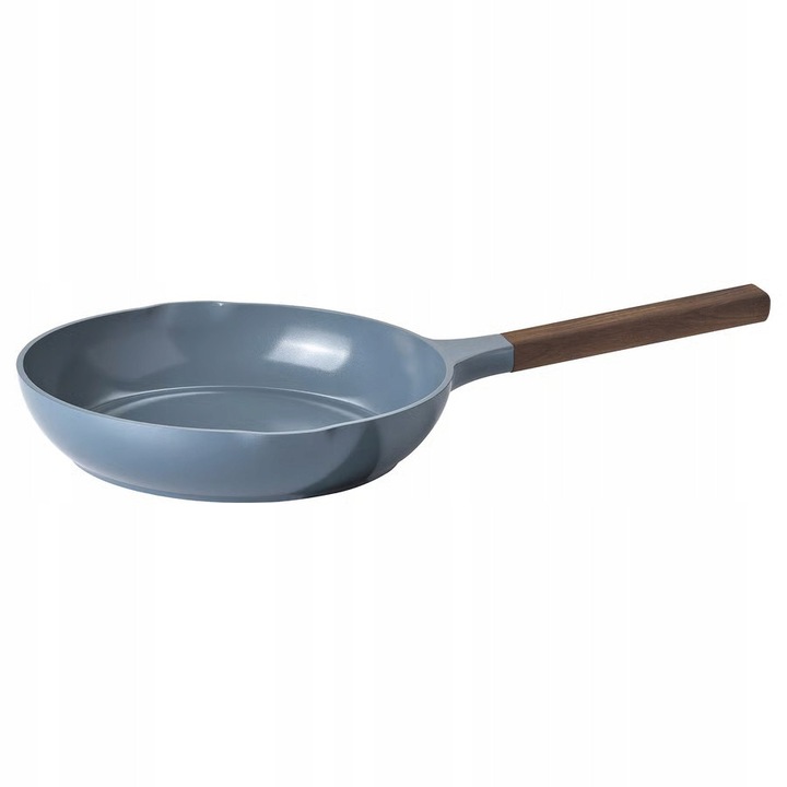 IKEA KLIPPFISK serpenyő, 24cm, alumínium, fekete-sárgás, két kiöntőnyílással