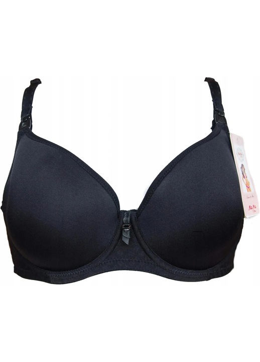 Sutien de alaptare si maternitate Alles Mama Sense, intarit, negru