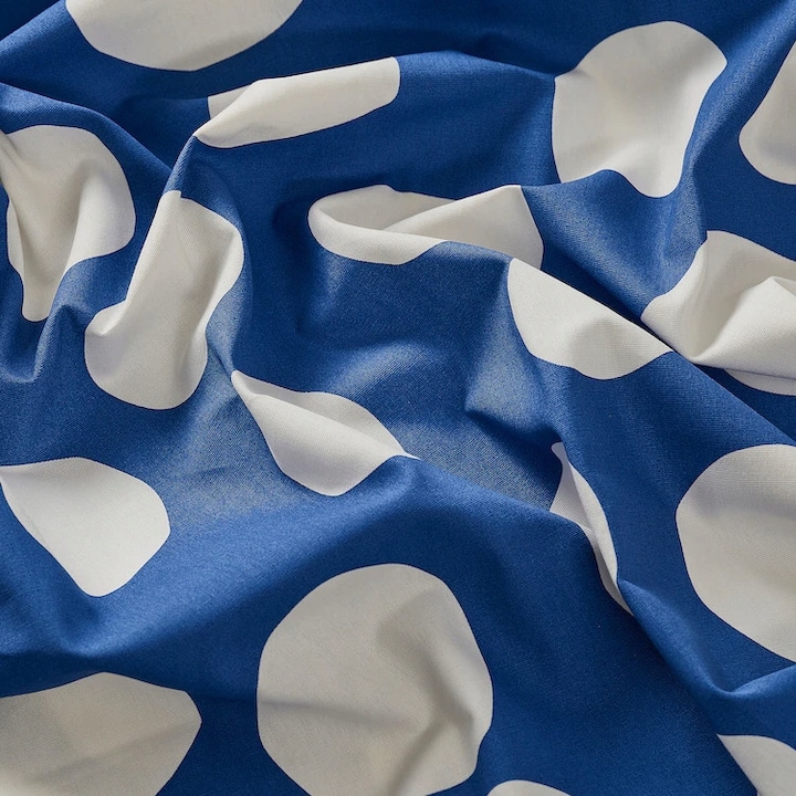 RAKLOSTA szövet, IKEA, 150x300 cm, kétszínű, 100% pamut