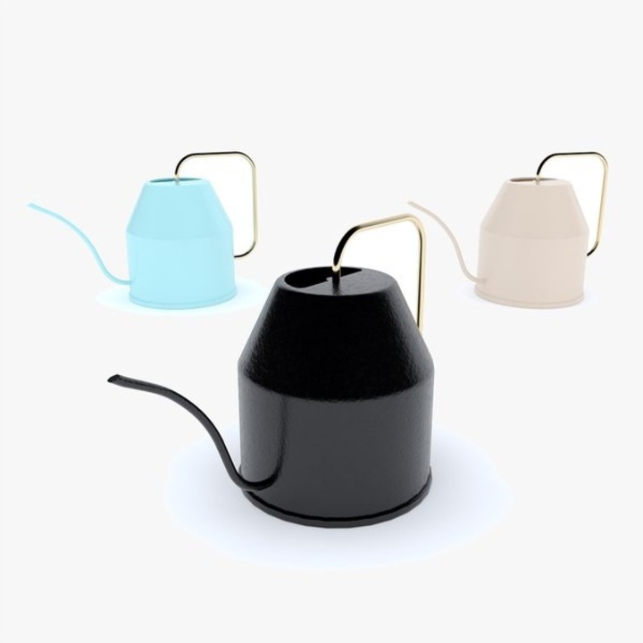 Stropitoare de plante, IKEA, VATTENKRASSE, 2L, negru, 20cm