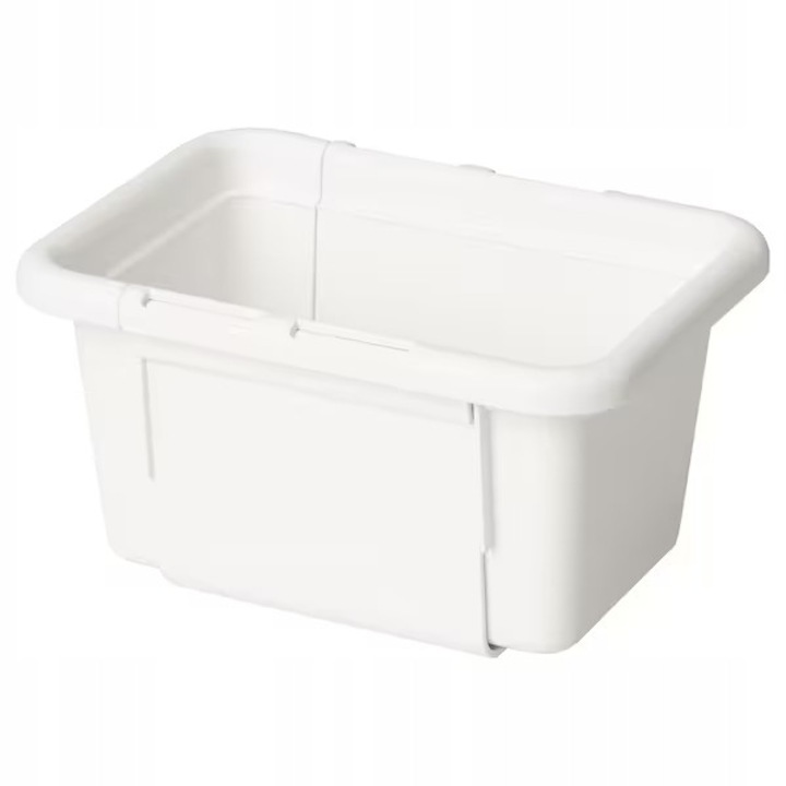 Tárolódobozok, IKEA KACKLA, 9 darabos készlet, fehér, 13-18x9 cm