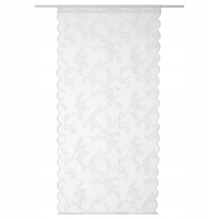 IKEA ALVINE SPETS függöny, fehér, 60x120 cm, 1 darab
