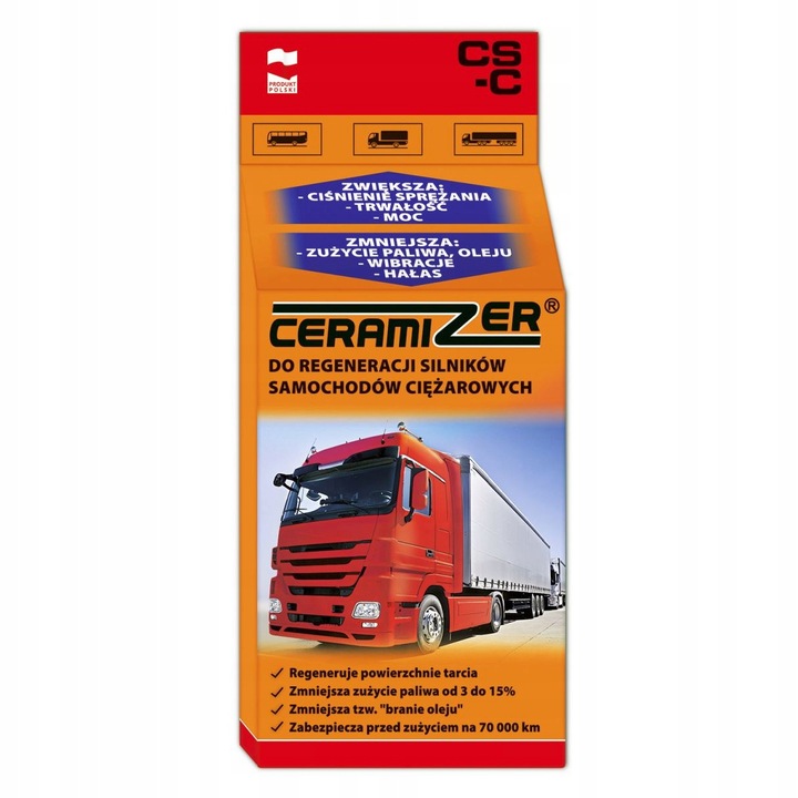 Ceramizer CS-C autó adalék, 9 ml, motor regenerálás, zajcsökkentés, kerámia védelem