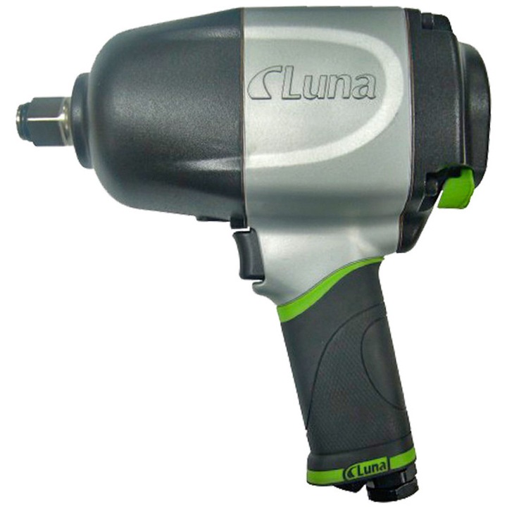Cheie pneumatica de impact LUNA 1/2'', 645 Nm, 2.43 kg, 6900 rpm