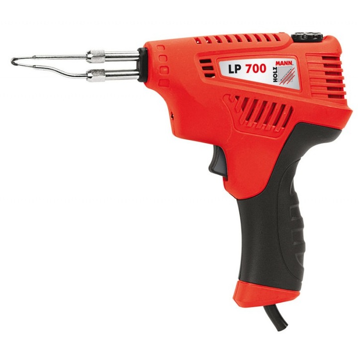 Pistol de lipit Holzmann LP 700, 200W, 70-500C, set cu accesorii