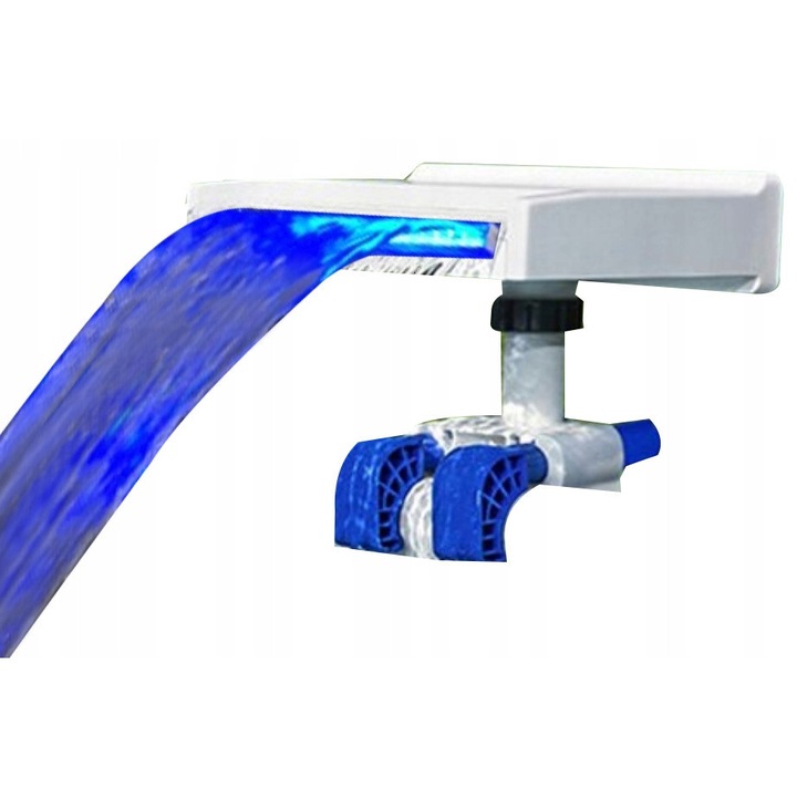 Színes LED medence szökőkút, BESTWAY, 8 világítási mód, IP67, 34,5x26x30cm