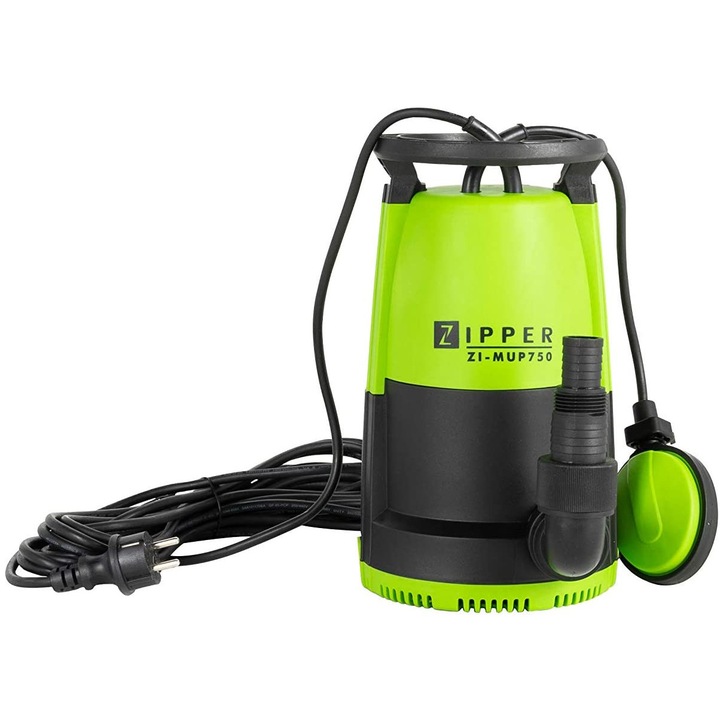 Водна помпа 3в1 Zipper ZI-MUP750, 750W, 12м/ч, 10м, 7кг