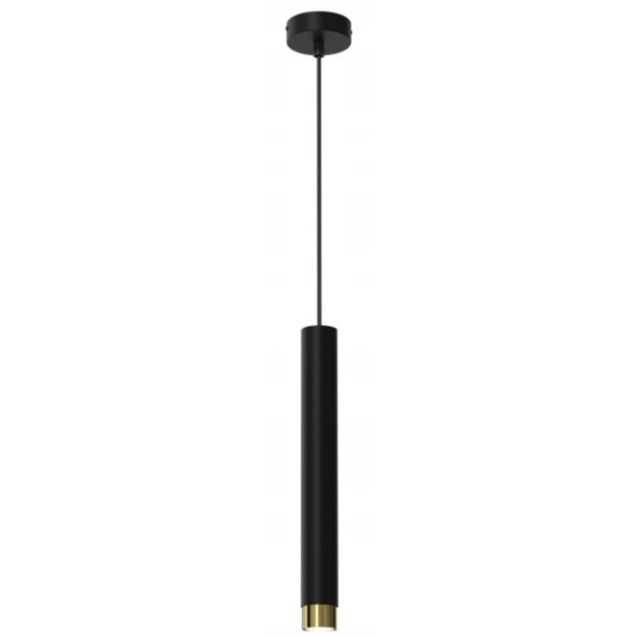 Лампа EWILIGHT TUBE LUX mini, метал, черно/златисто, 40-100см