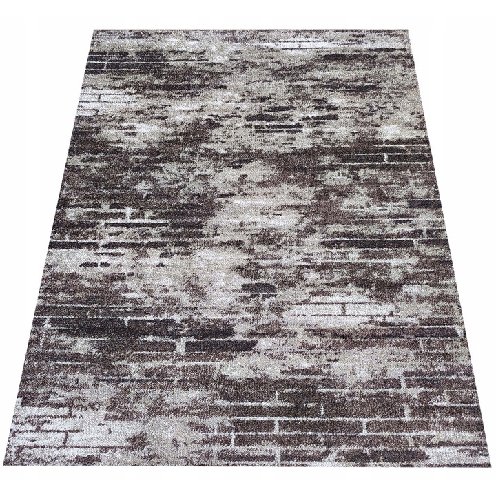 Модерен килим Dywanopol Panamero, 60x100 см, бежов, 100% PP Heat Set Frise