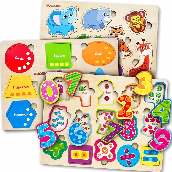 TABLA activitati Montessori LED, 10 comutatoare, constructie din lemn