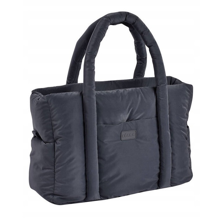 Beaba Puffy Paris sötétszürke anyatáska, 10 rekeszes, 41,5x20x30cm, 25 liter